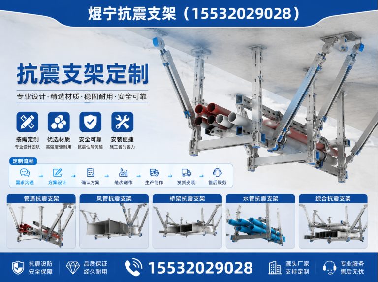 巴音郭楞煜宁抗震支架展示图